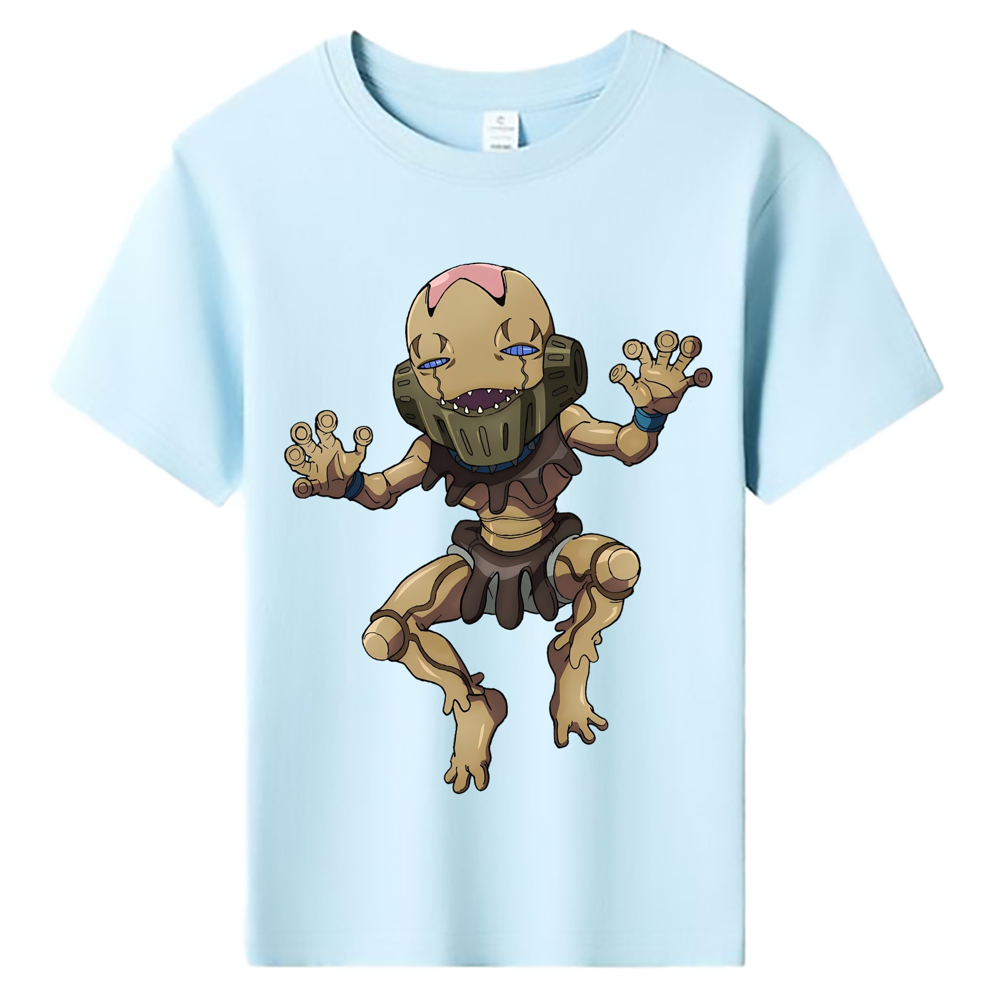 （画像用） ジョジョの奇妙な冒険 JoJo's Bizarre Adventure 綿100％キッズTシャツ（フロントプリント）
